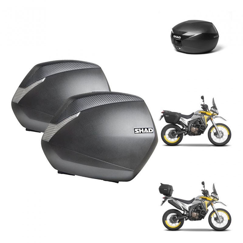 SHAD Baul maleta + soporte montaje maletas SH36 KIT-471778