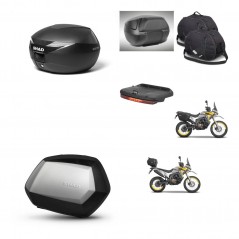 SHAD Maletas SH35 PREMIUM + soporte montaje Baul maleta accesorios KIT-471800