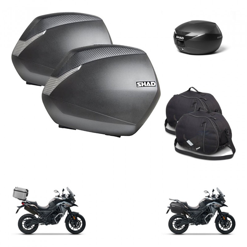 SHAD Baul maleta + soporte montaje maletas SH36 accesorios KIT-471827