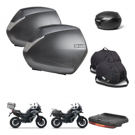 SHAD Baul maleta + soporte montaje maletas SH36 accesorios KIT-471833
