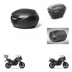 SHAD Maletas sh23 alu + soporte montaje Baul maleta accesorios KIT-471843