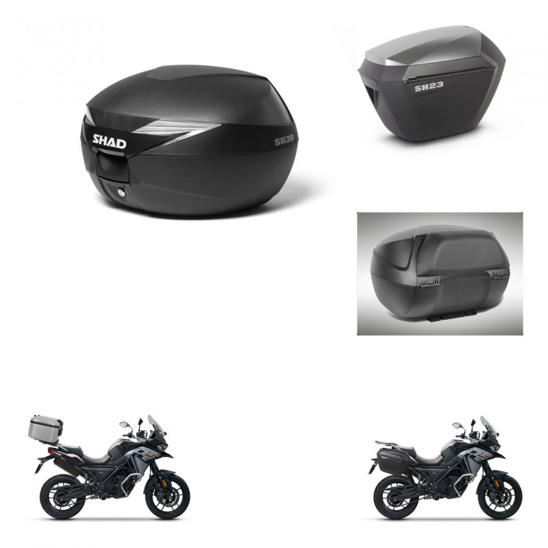 SHAD Maletas sh23 alu + soporte montaje Baul maleta accesorios KIT-471843