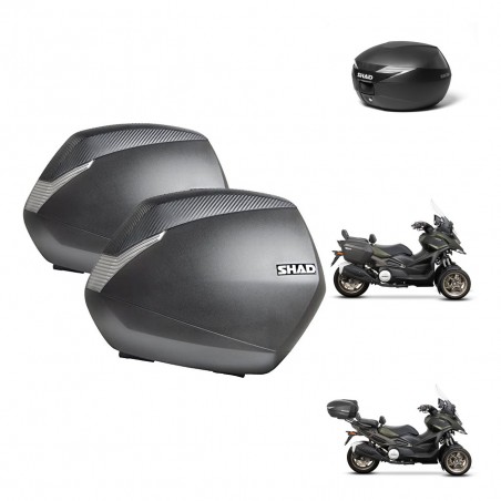 SHAD Baul maleta + soporte montaje maletas SH36 KIT-471850