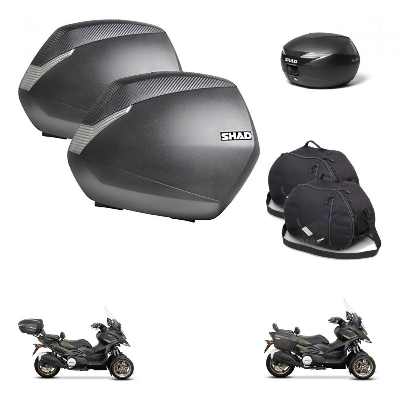 SHAD Baul maleta + soporte montaje maletas SH36 accesorios KIT-471851