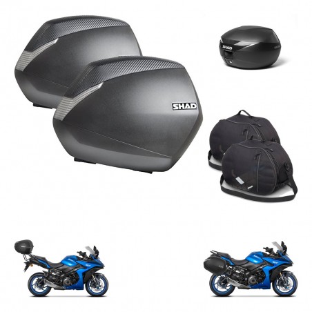 SHAD Suitcase trunk + mounting bracket SH36 suitcases accessories KIT-471875