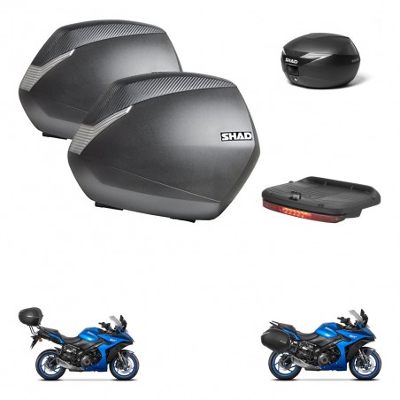 SHAD Suitcase trunk + mounting bracket SH36 suitcases accessories KIT-471880