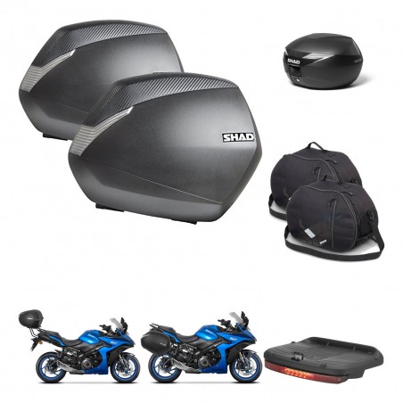 SHAD Suitcase trunk + mounting bracket SH36 suitcases accessories KIT-471881