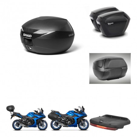 SHAD Maletas sh23 + soporte montaje Baul maleta accesorios KIT-471894