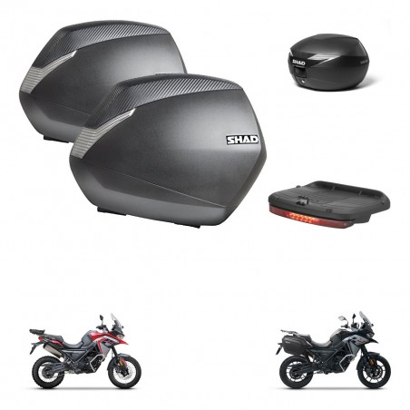 SHAD Baul maleta + soporte montaje maletas SH36 accesorios KIT-471904