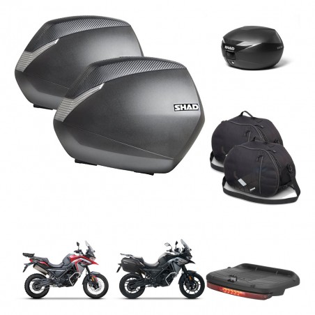 SHAD Baul maleta + soporte montaje maletas SH36 accesorios KIT-471905