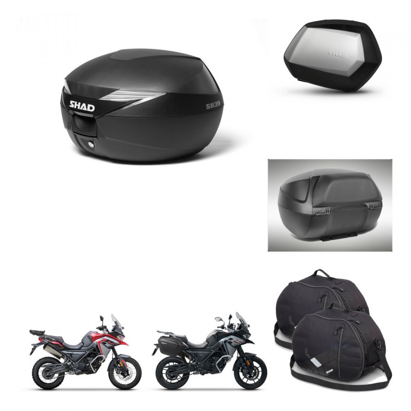SHAD Maletas SH35 PREMIUM + soporte montaje Baul maleta accesorios KIT-471914