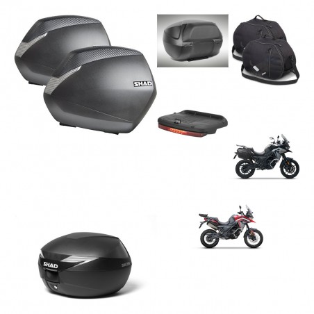 SHAD Baul maleta + soporte montaje maletas SH36 accesorios KIT-471917