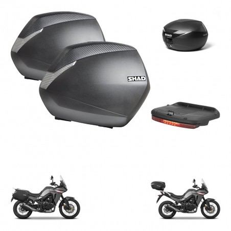 SHAD Baul maleta + soporte montaje maletas SH36 accesorios KIT-471928