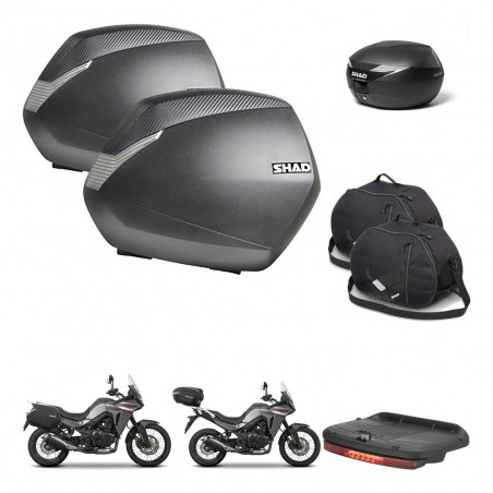 SHAD Suitcase trunk + mounting bracket SH36 suitcases accessories KIT-471929