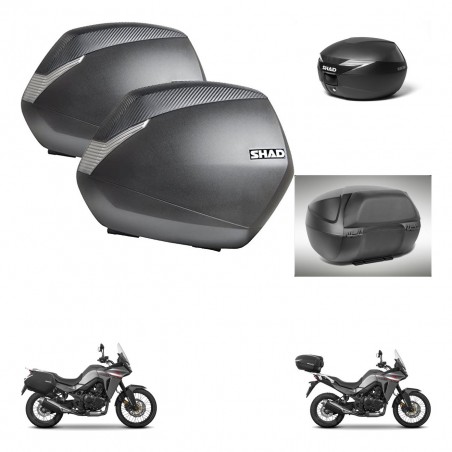 SHAD Baul maleta + soporte montaje maletas SH36 accesorios KIT-471934