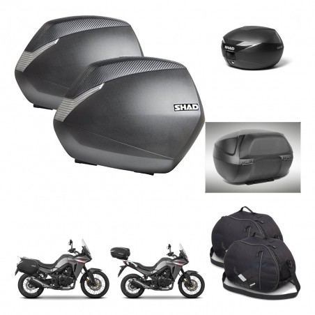 SHAD Baul maleta + soporte montaje maletas SH36 accesorios KIT-471935