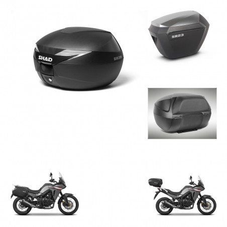 SHAD Maletas sh23 alu + soporte montaje Baul maleta accesorios KIT-471939