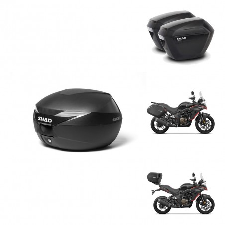 SHAD Maletas sh23 + soporte montaje Baul maleta KIT-471948