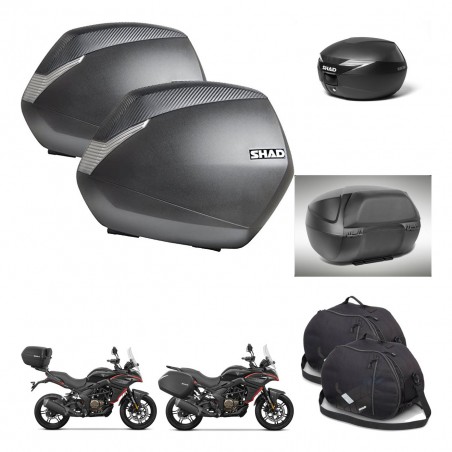 SHAD Baul maleta + soporte montaje maletas SH36 accesorios KIT-471959