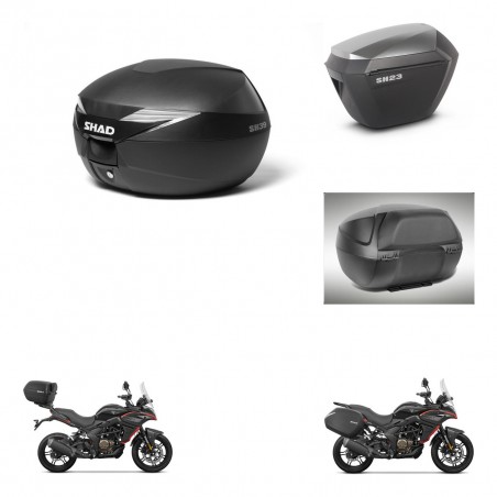 SHAD Maletas sh23 alu + soporte montaje Baul maleta accesorios KIT-471963