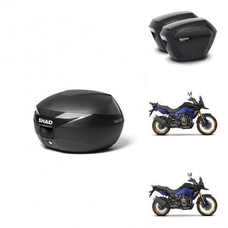 SHAD Maletas sh23 + soporte montaje Baul maleta KIT-471972