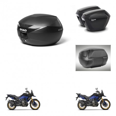 SHAD SH23 suitcases + mounting bracket suitcase trunk accessories KIT-471984