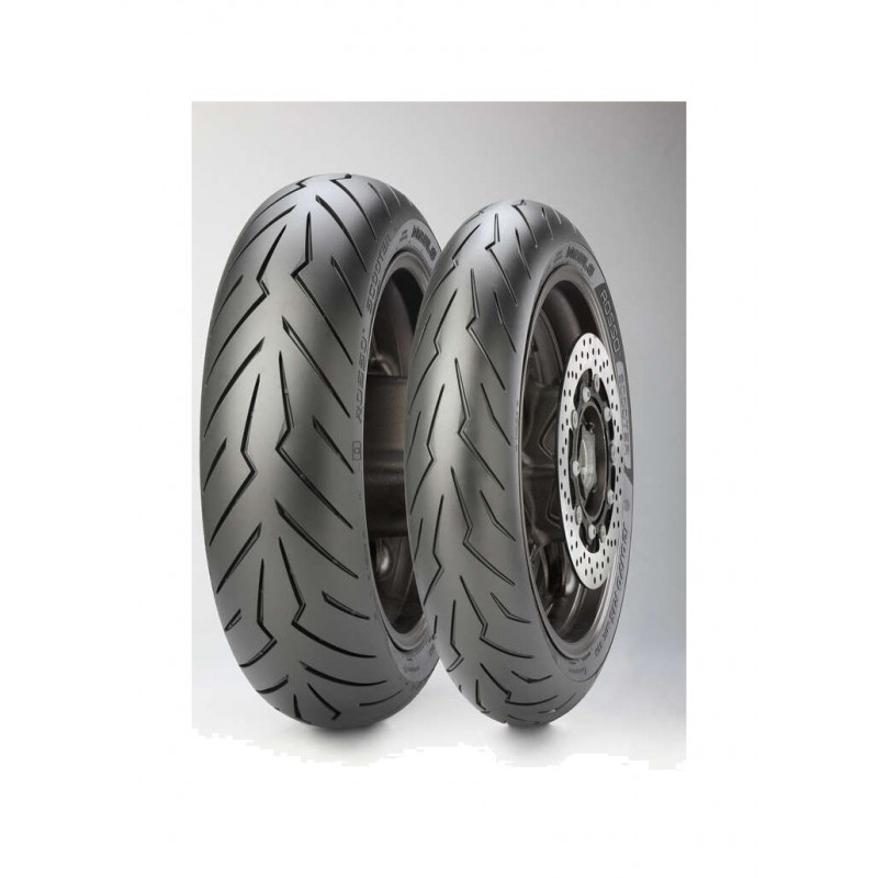 PIRELLI Neumático para moto DIABLO ROSSO SCOOTER (F) 120/70 R 14 M/C 55H TUBELESS 9003348