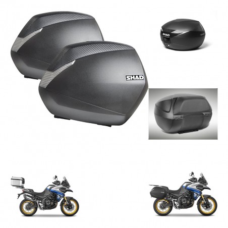 SHAD Suitcase trunk + mounting bracket SH36 suitcases accessories KIT-472054