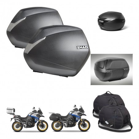 SHAD Suitcase trunk + mounting bracket SH36 suitcases accessories KIT-472055