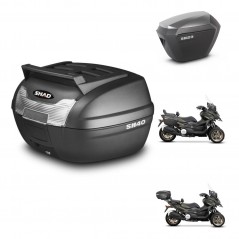 SHAD Maletas sh23 alu + soporte montaje baul SH40 parrilla superior KIT-472283