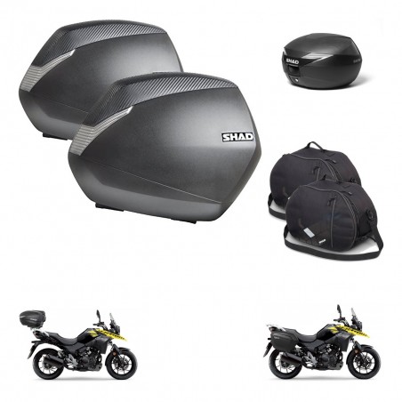 SHAD Suitcase trunk + mounting bracket SH36 suitcases accessories KIT-472379