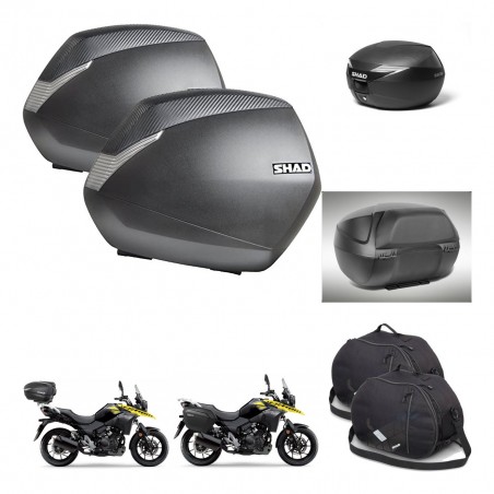 SHAD Suitcase trunk + mounting bracket SH36 suitcases accessories KIT-472391