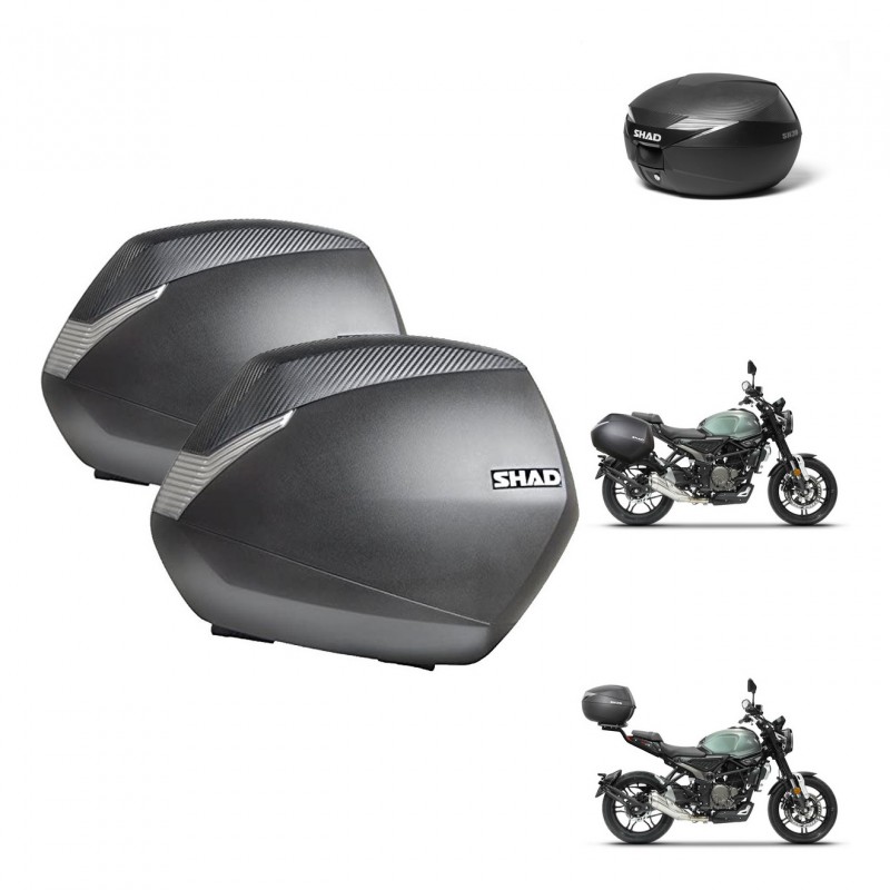 SHAD Baul maleta + soporte montaje maletas SH36 KIT-472402