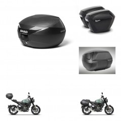 SHAD Maletas sh23 + soporte montaje Baul maleta accesorios KIT-472416