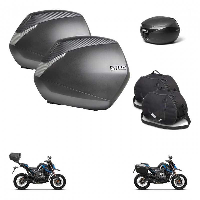 SHAD Baul maleta + soporte montaje maletas SH36 accesorios KIT-472427