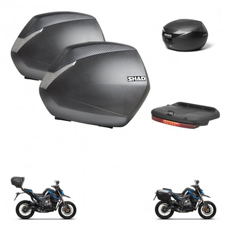 SHAD Suitcase trunk + mounting bracket SH36 suitcases accessories KIT-472432