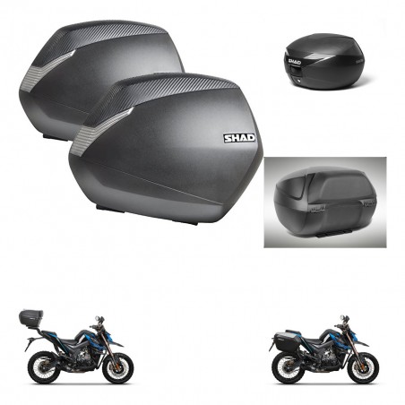 SHAD Suitcase trunk + mounting bracket SH36 suitcases accessories KIT-472438