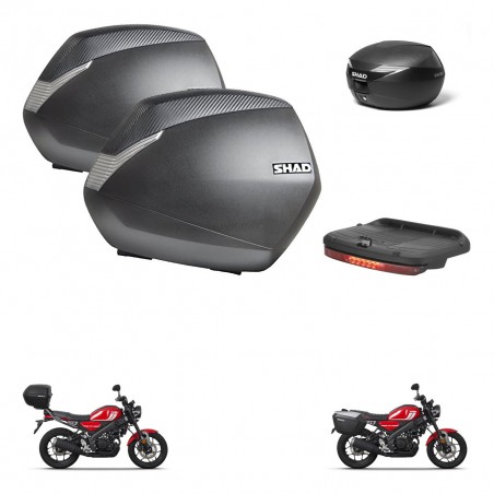 SHAD Suitcase trunk + mounting bracket SH36 suitcases accessories KIT-472456