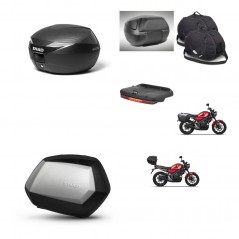 SHAD Maletas SH35 PREMIUM + soporte montaje Baul maleta accesorios KIT-472472