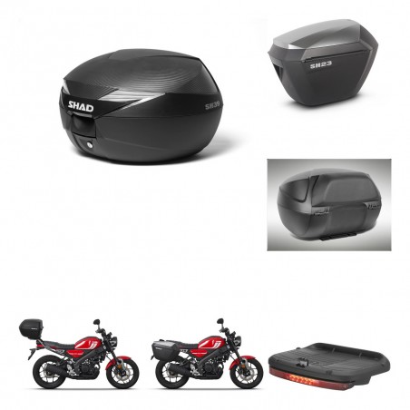 SHAD Maletas sh23 alu + soporte montaje Baul maleta accesorios KIT-472473