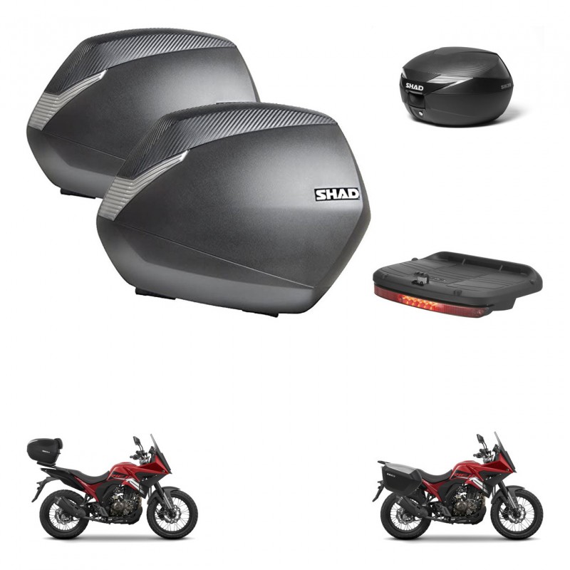 SHAD Baul maleta + soporte montaje maletas SH36 accesorios KIT-472480