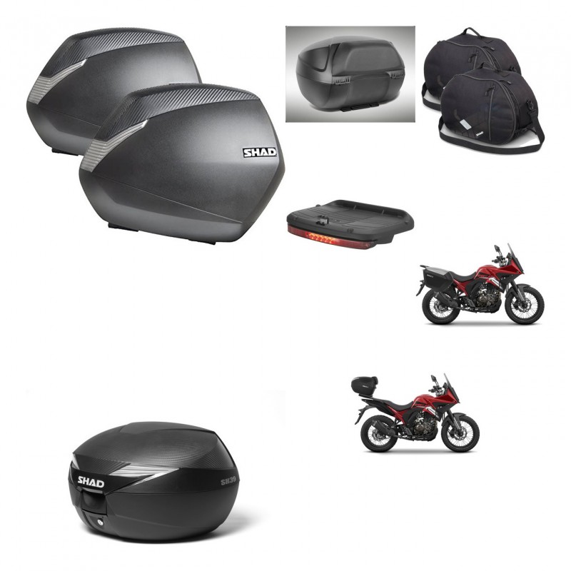 SHAD Baul maleta + soporte montaje maletas SH36 accesorios KIT-472493