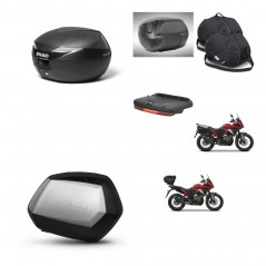 SHAD Maletas SH35 PREMIUM + soporte montaje Baul maleta accesorios KIT-472496