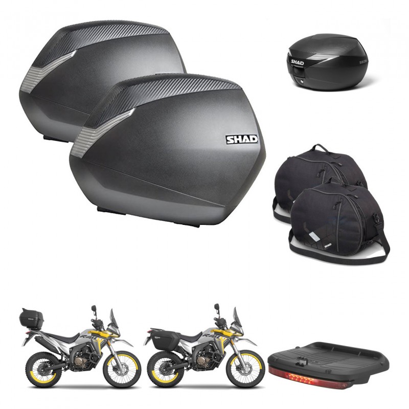 SHAD Baul maleta + soporte montaje maletas SH36 accesorios KIT-472529