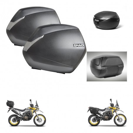 SHAD Suitcase trunk + mounting bracket SH36 suitcases accessories KIT-472534