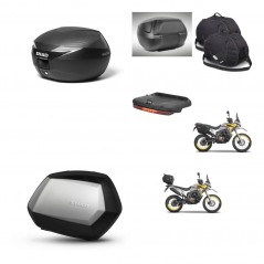 SHAD SH35 PREMIUM suitcases + mounting bracket suitcase trunk accessories KIT-472544