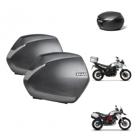 SHAD Suitcase trunk + mounting support SH36 suitcases KIT-472564