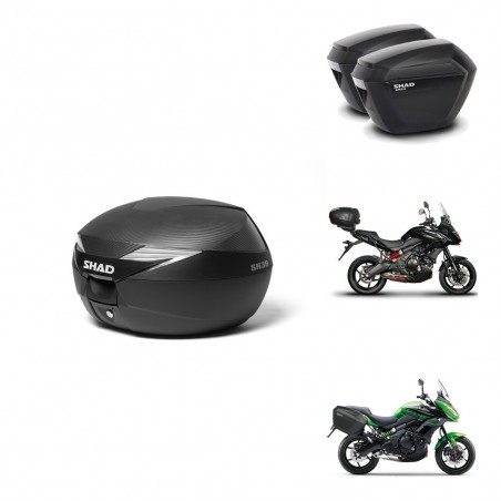 SHAD Maletas sh23 + soporte montaje Baul maleta KIT-472620