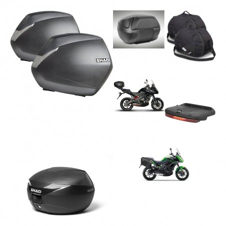 SHAD Baul maleta + soporte montaje maletas SH36 accesorios KIT-472631