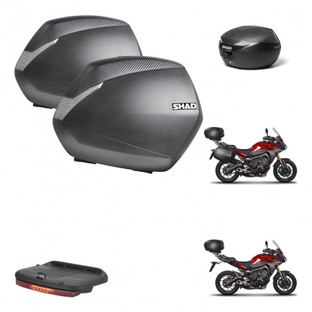 SHAD Suitcase trunk + mounting bracket SH36 suitcases accessories KIT-472642